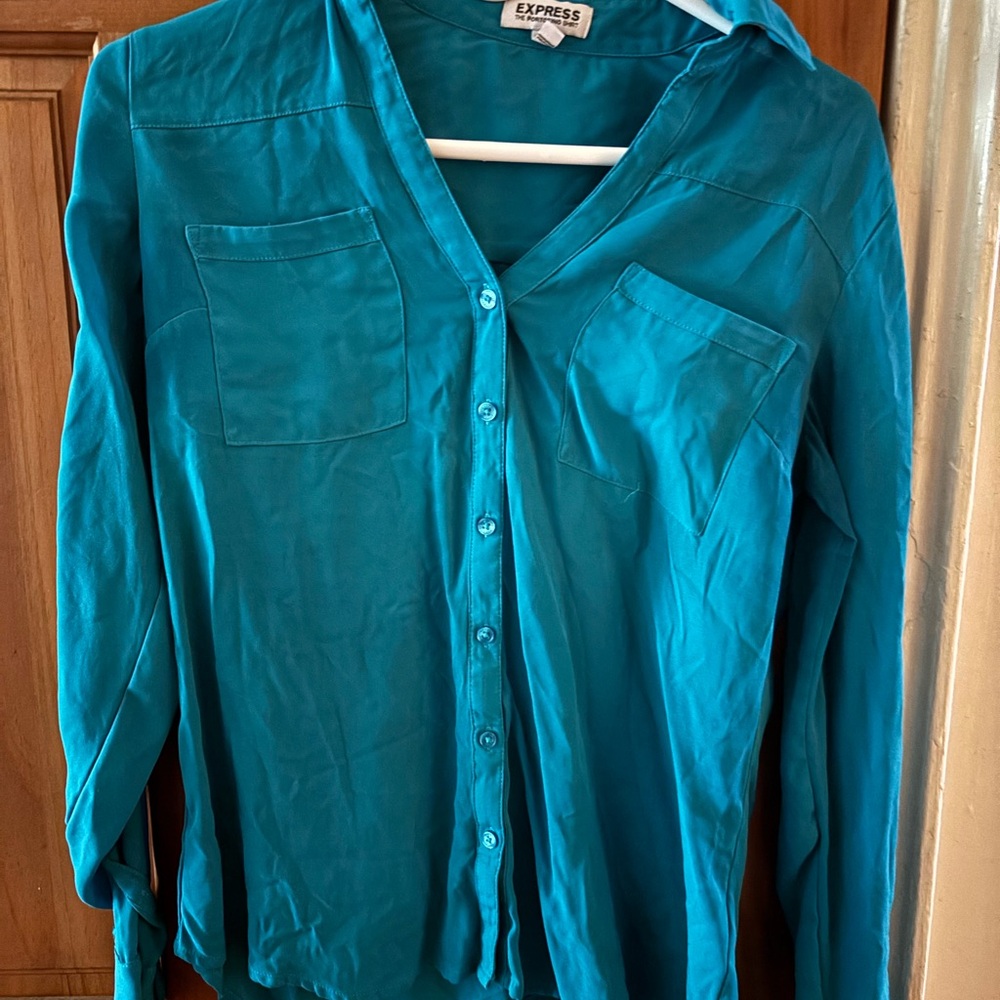 Express teal Blouse